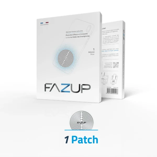 FAZUP Silver EMF Protection Phone Patch