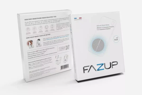 FAZUP Silver 2-Pack | EMF Protection Phone Patches - Image 2